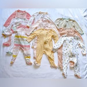 Cloud Island sleeper set of 9 - size 6-9M